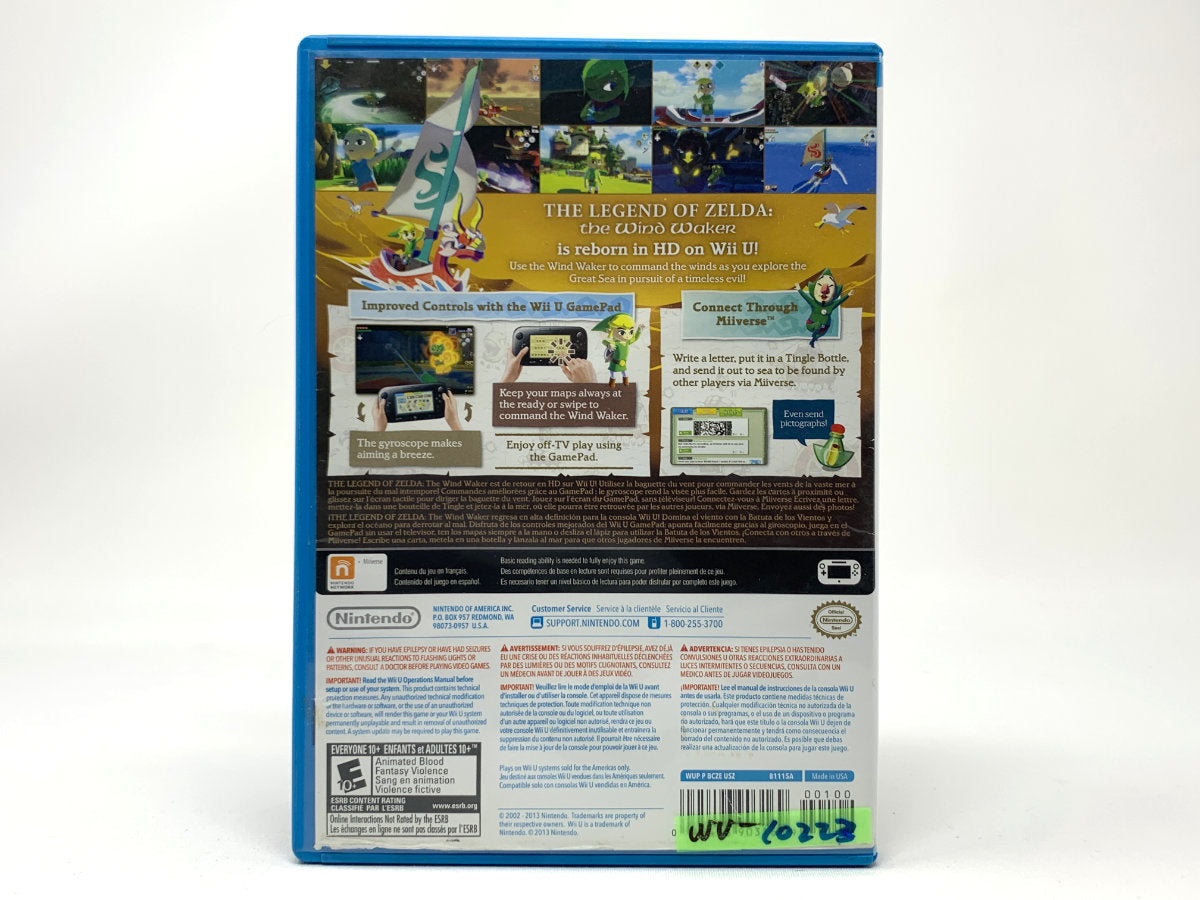 The Legend of Zelda: The Wind Waker HD • Nintendo Wii U