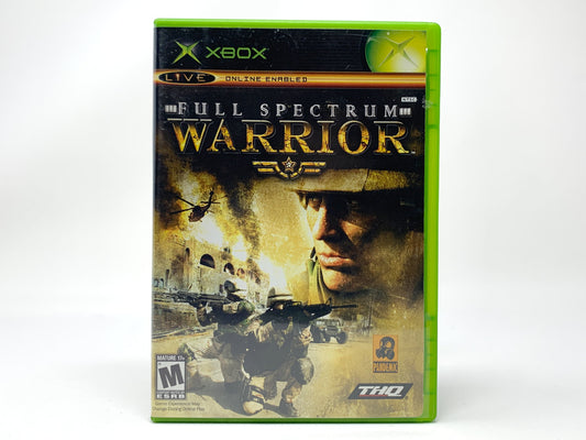 Full Spectrum Warrior • Xbox Original