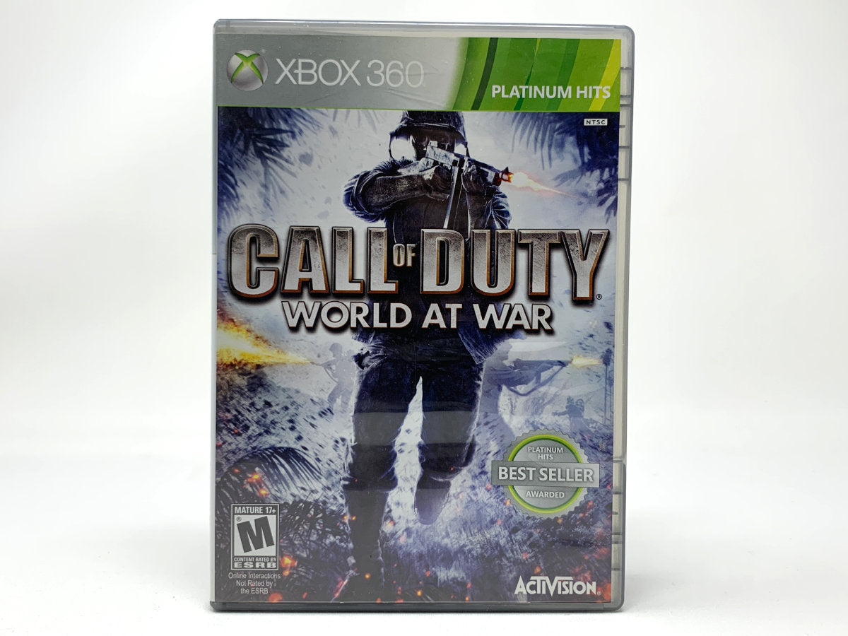 Call of Duty World at War • Xbox 360