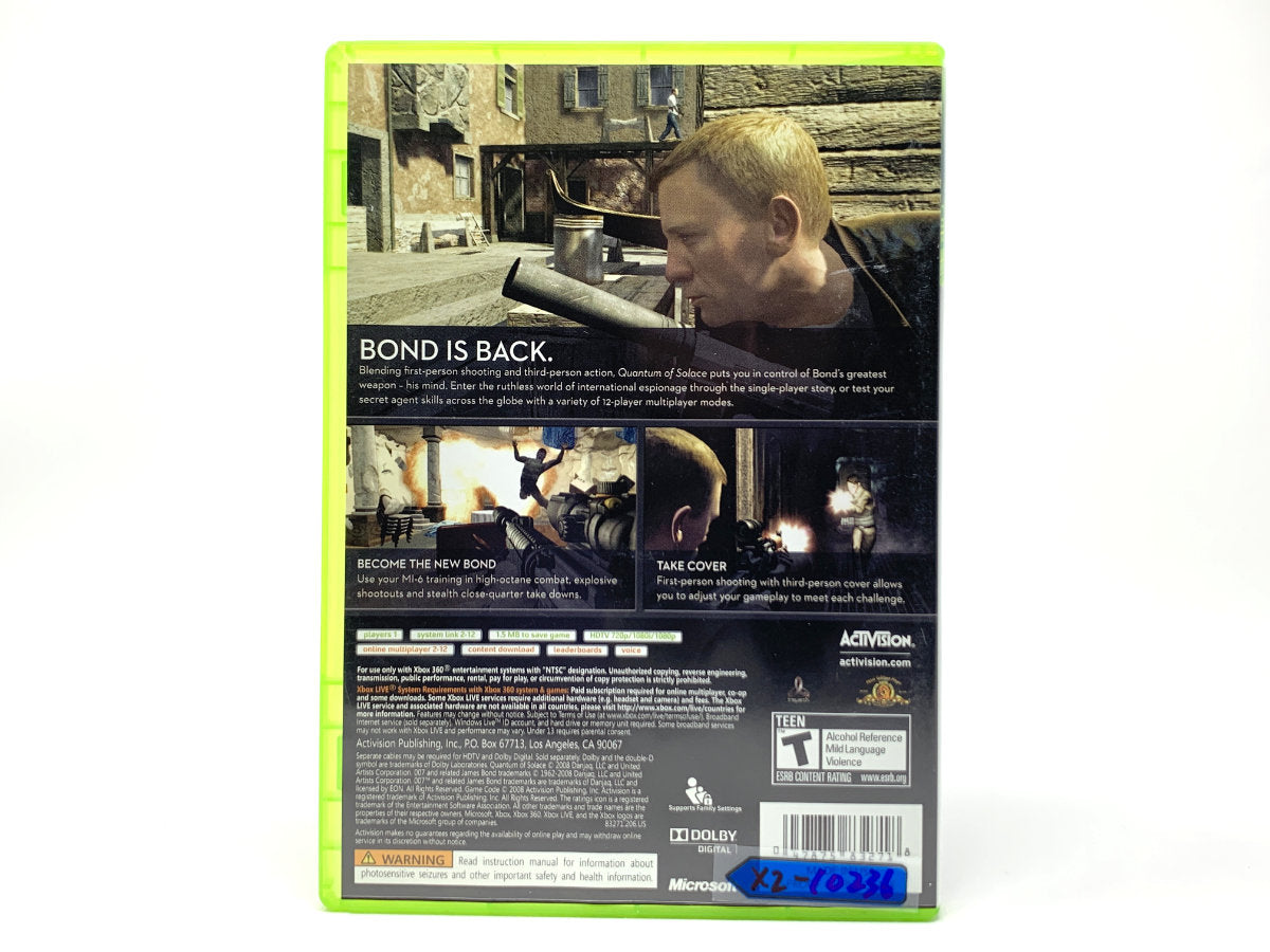 007 Quantum of Solace (James Bond) • Xbox 360
