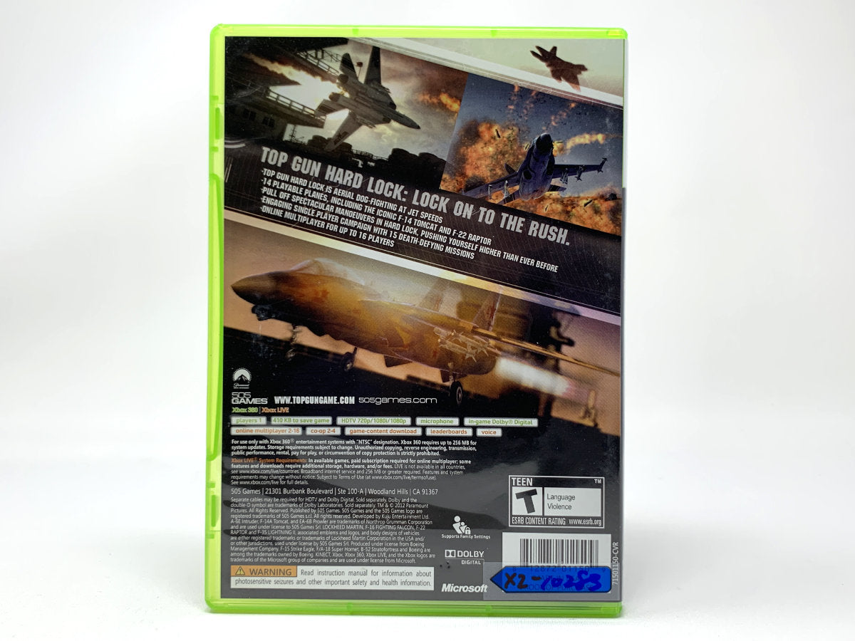 Top Gun: Hard Lock • Xbox 360