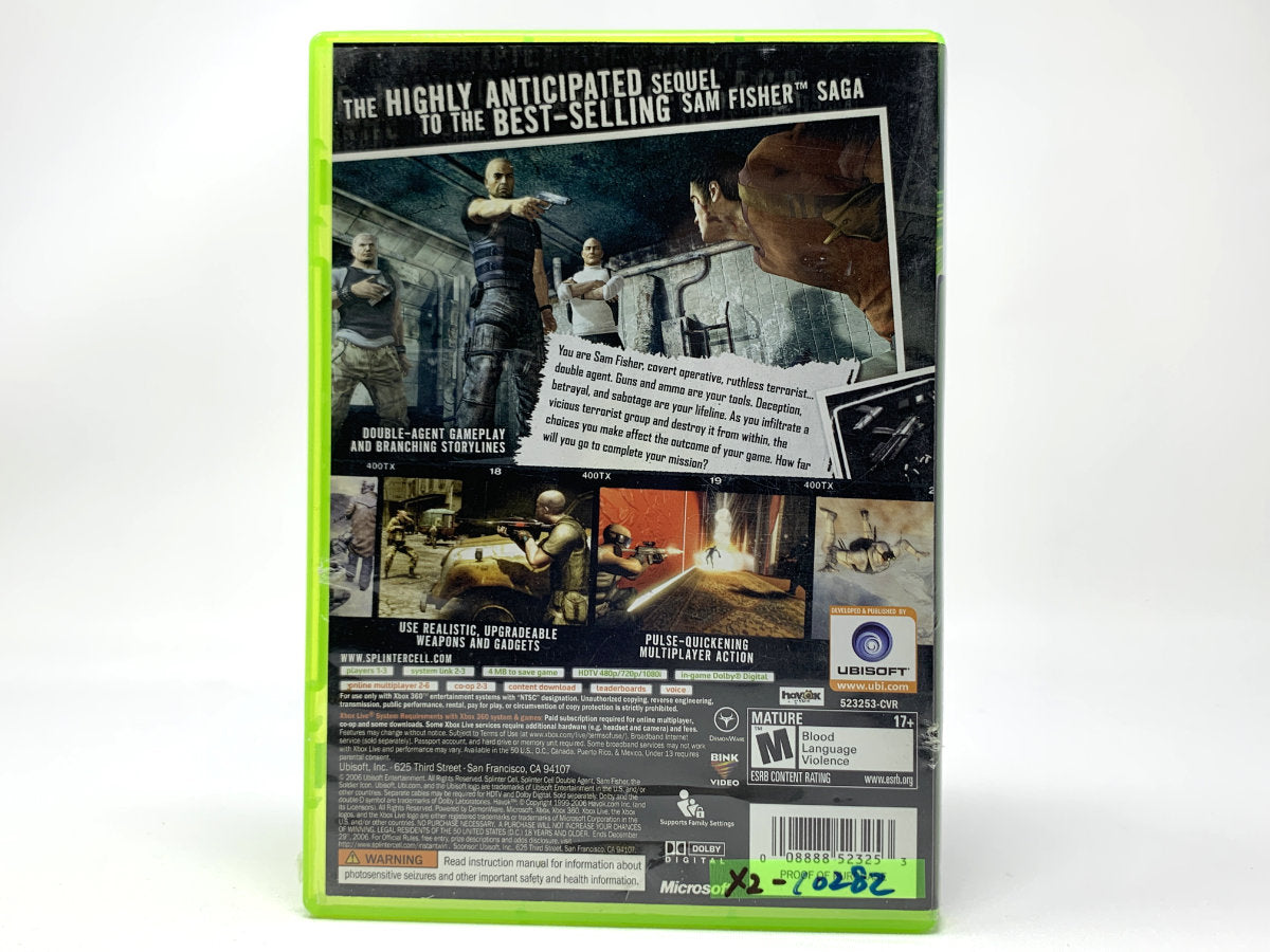 Tom Clancy's Splinter Cell: Double Agent • Xbox 360
