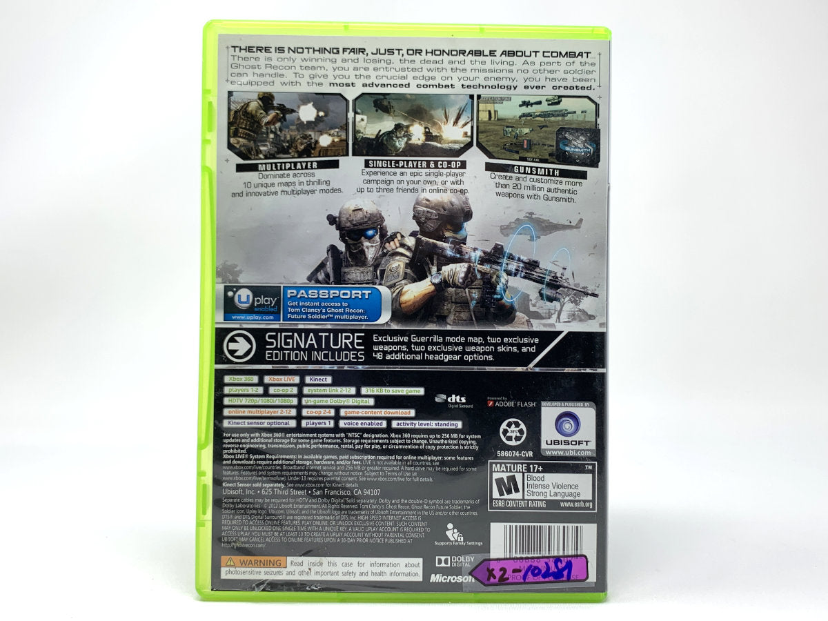 Tom Clancy's Ghost Recon: Future Soldier - Signature Edition • Xbox 360