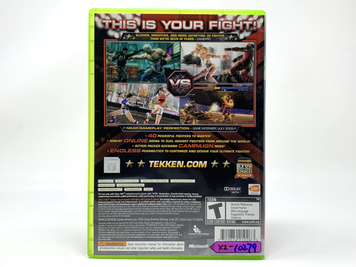 Tekken 6 • Xbox 360
