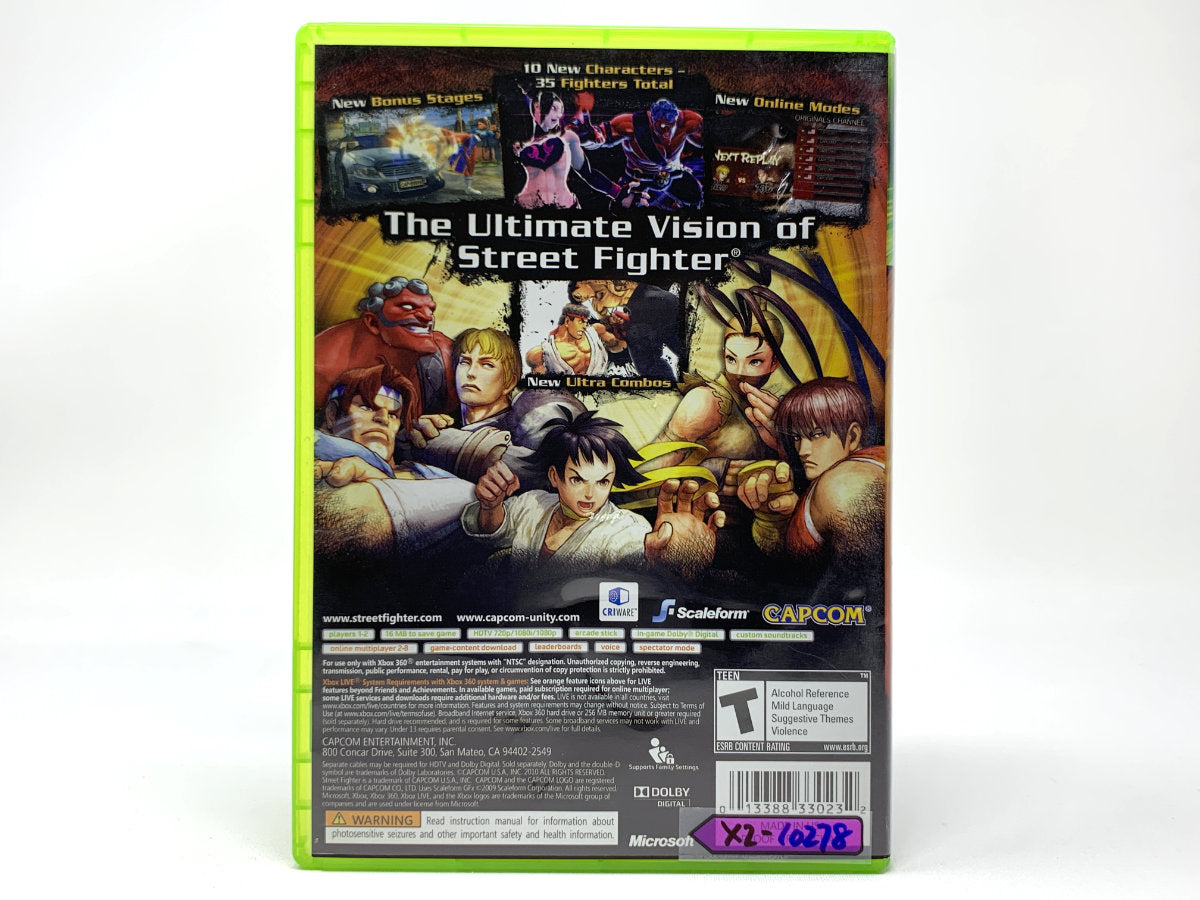Super Street Fighter IV • Xbox 360