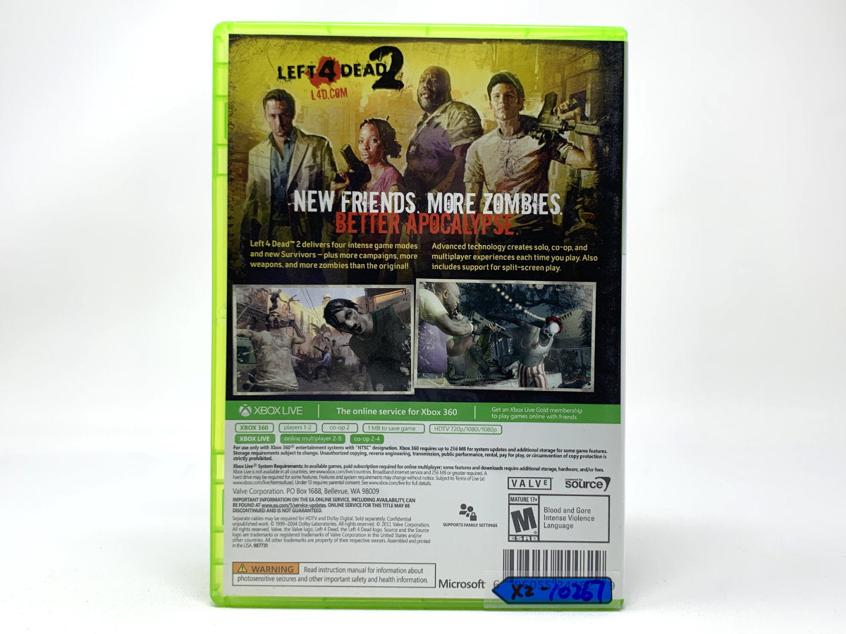 Left 4 Dead 2 – Platinum Hits • Xbox 360