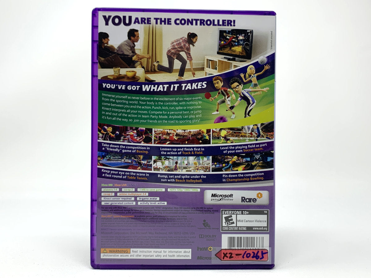 Xbox 360 Kinect Games | Kinect Sports - Kinect Required + Kinect Sports  (NEW)