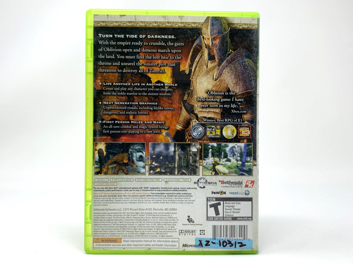The Elder Scrolls IV: Oblivion • Xbox 360