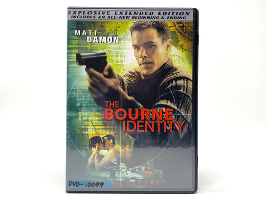 The Bourne Identity - Explosive Extended Edition Fullscreen • DVD