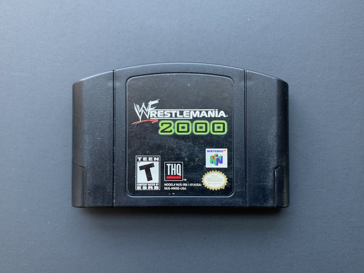 WWF Wrestlemania 2000 • N64