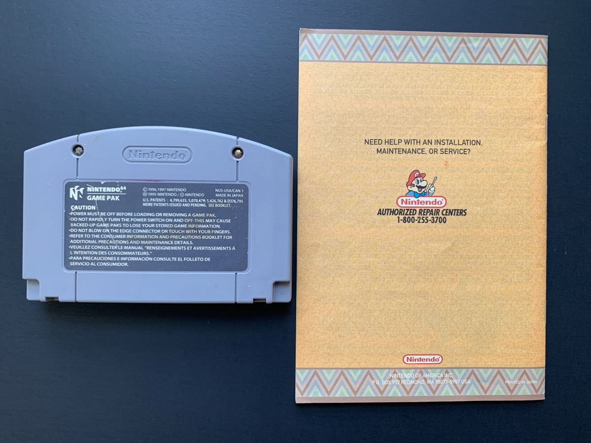 Yoshi's Story w/ Collector’s Manual • N64