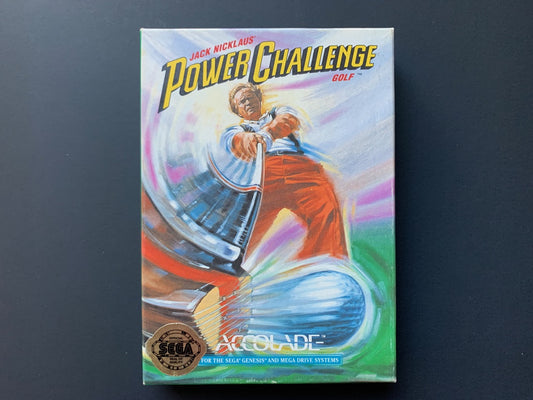 Accolade Jack Nicklaus' Power Challenge Golf • Sega Genesis