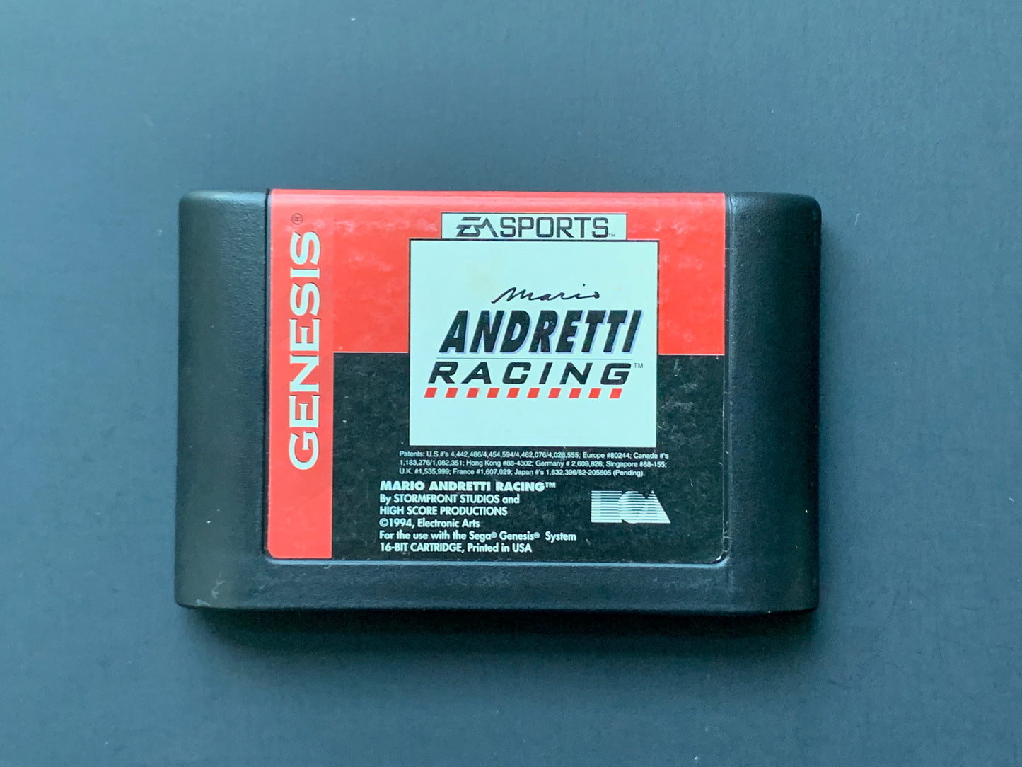 Mario Andretti Racing • Sega Genesis