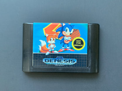 Sonic the Hedgehog 2 – (Not for Resale) • Sega Genesis