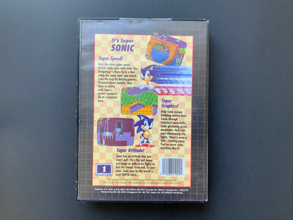 Sonic the Hedgehog – (Not for Resale) *w/ Original Box* • Sega Genesis