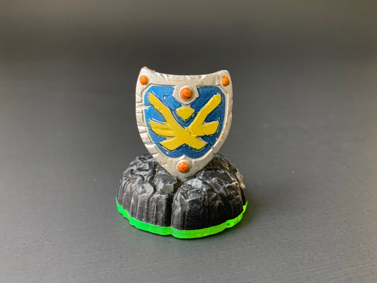 Sky-Iron Shield Magic Item • Skylanders Spyro’s Adventure