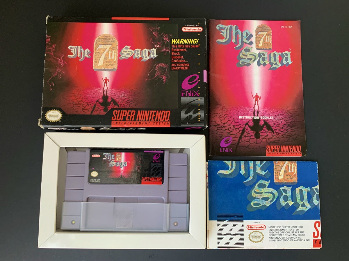 The 7th Saga *CIB* • Super Nintendo (SNES)