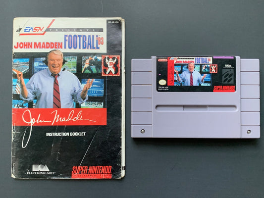 John Madden Football '93 Collector’s Set • SNES