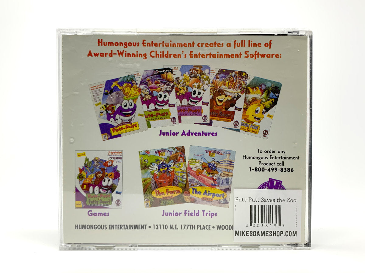 Putt-Putt Saves the Zoo • PC (Windows)