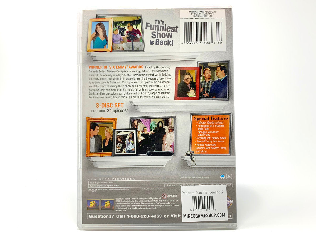 Modern Family: Season 2 • DVD