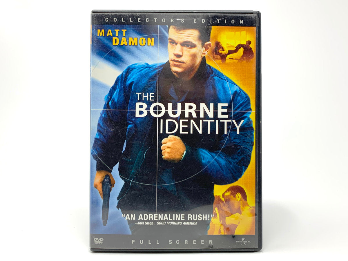 The Bourne Identity – Full-Screen Collector's Edition • DVD