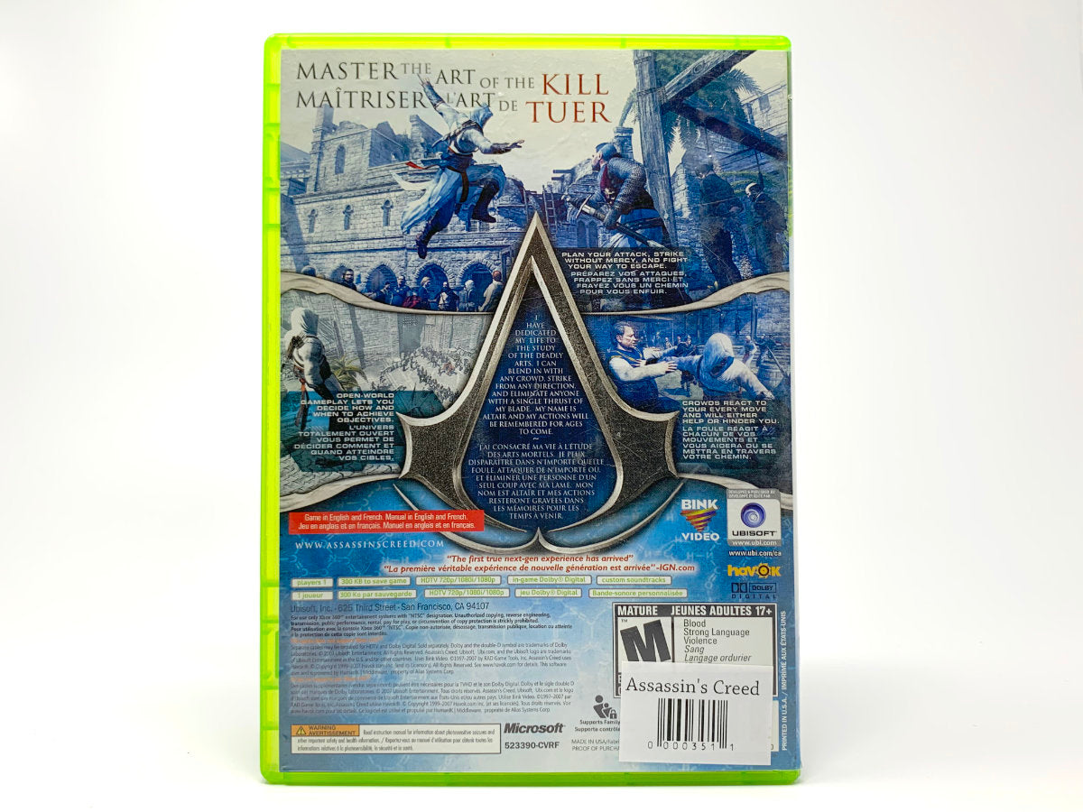 Assassin's Creed • Xbox 360