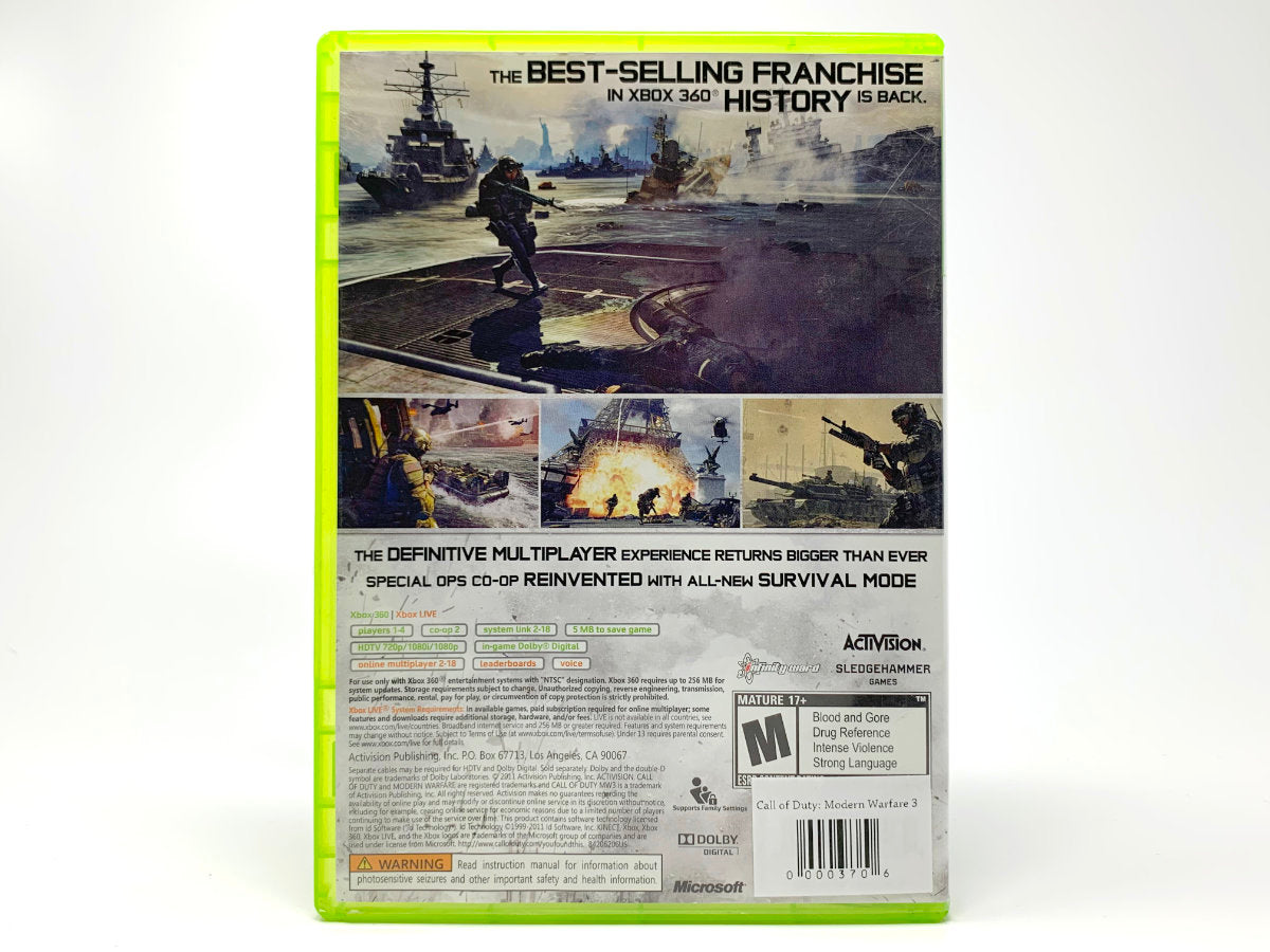 Call of Duty: Modern Warfare 3 • Xbox 360