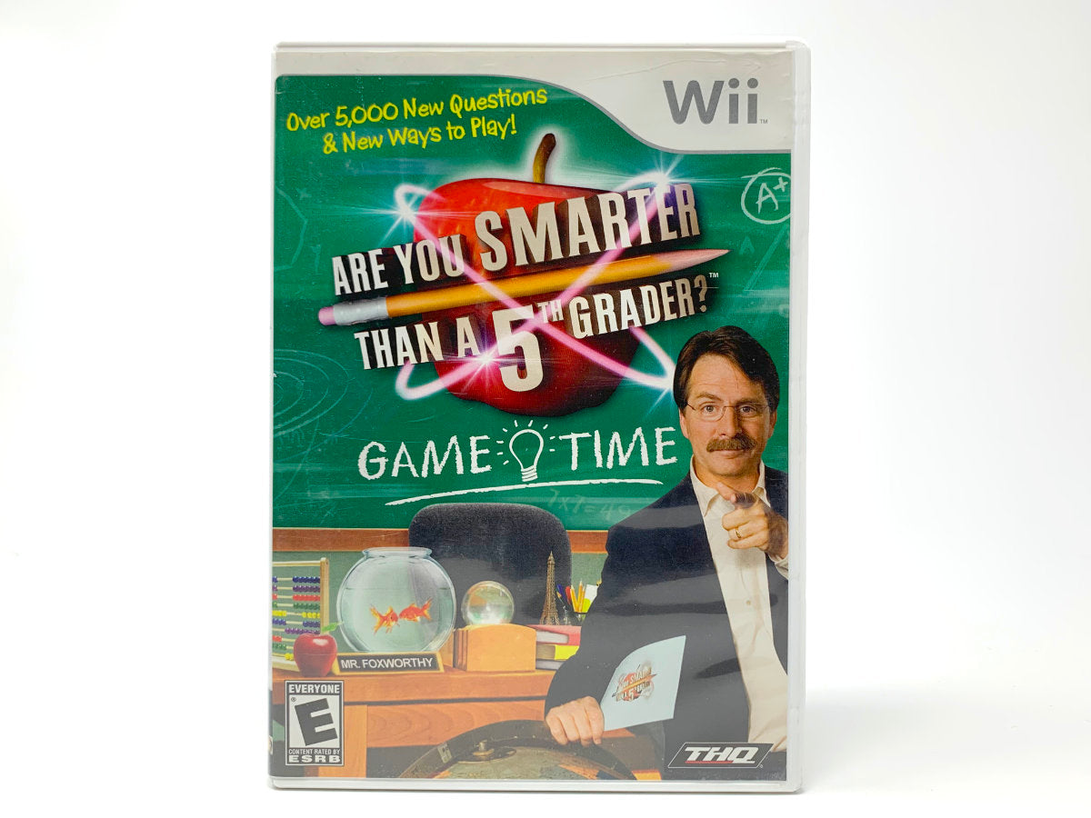 Are You Smarter Than a 5th Grader? Game Time • Wii