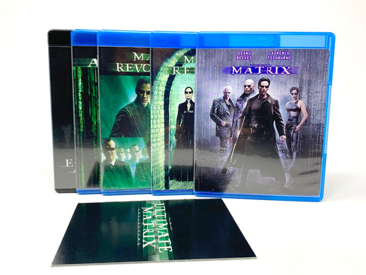 The Ultimate Matrix Collection Box Set: The Matrix + The Matrix Reloaded + The Matrix Revolutions + The Animatrix + The Matrix Experience • Blu-ray