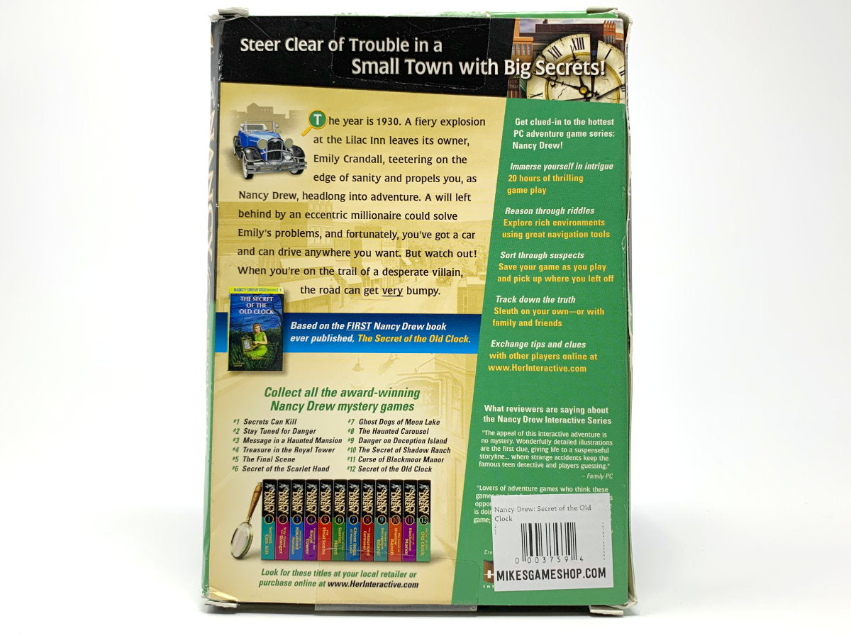 Nancy Drew: Secret of the Old Clock • PC (Windows)