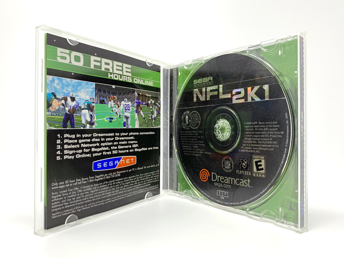 NFL 2K1 • Sega Dreamcast