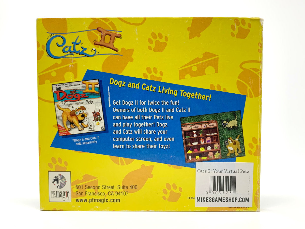 Catz 2: Your Virtual Petz • PC (Windows) – Mikes Game Shop
