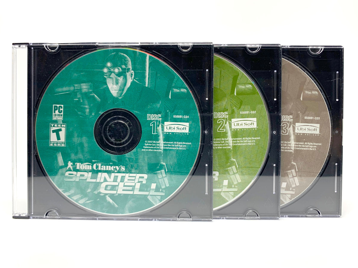 Tom Clancy's Splinter Cell *All 3 Discs* • PC (Windows)