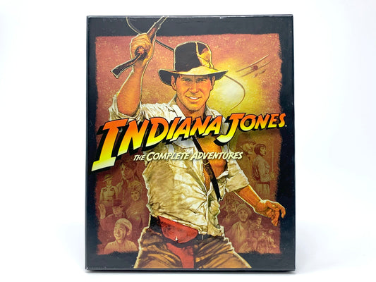 Indiana Jones: The Complete Adventures: Kingdom of the Crystal Skull / Last Crusade / Raiders of the Lost Ark / Temple of Doom *Box Set* • Blu-ray