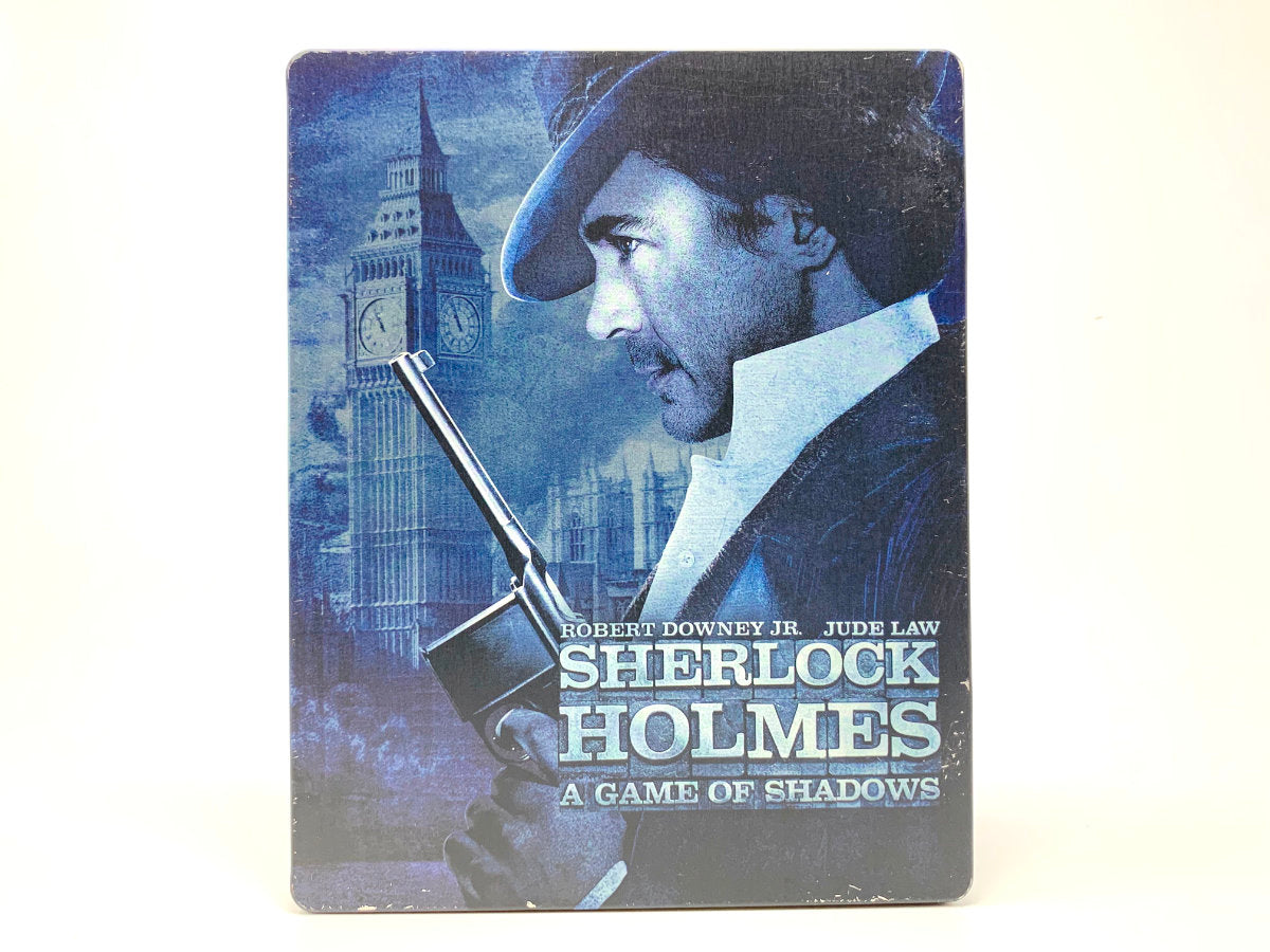 Sherlock Holmes: A Game of Shadows – Limited Edition Steelbook • Blu-ray