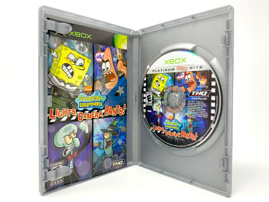 SpongeBob SquarePants: Lights, Camera, PANTS! • Xbox Original