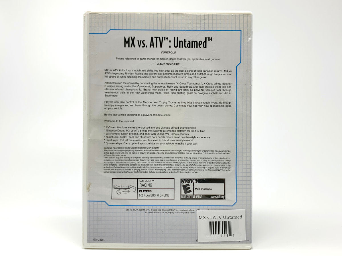 MX vs ATV Untamed • Nintendo Wii