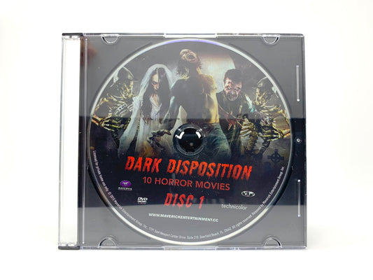 Dark Disposition 10 Horror Movies (Disc 1 Only. Includes 5 Movies) • DVD