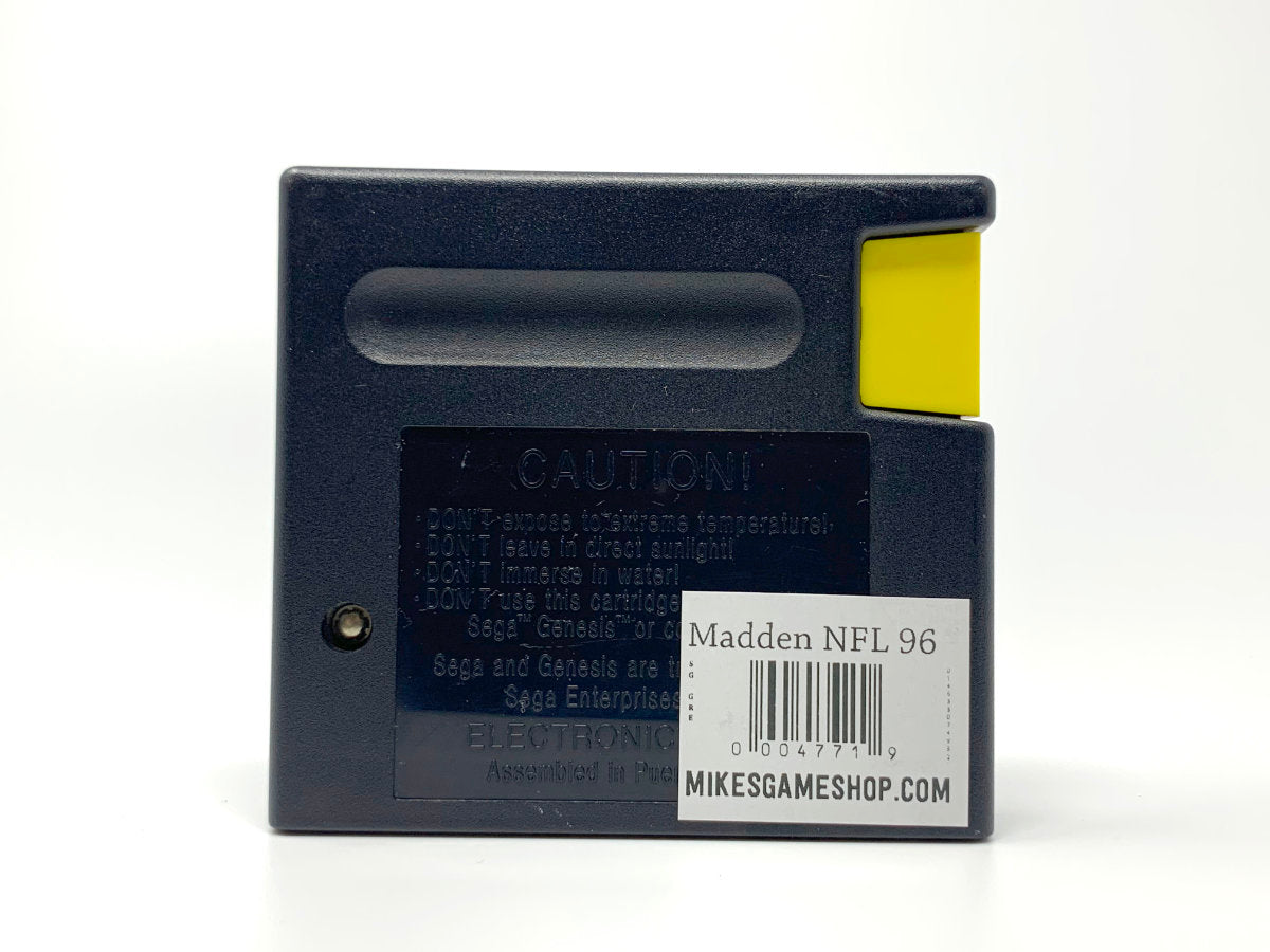 Madden NFL '96 • Sega Genesis