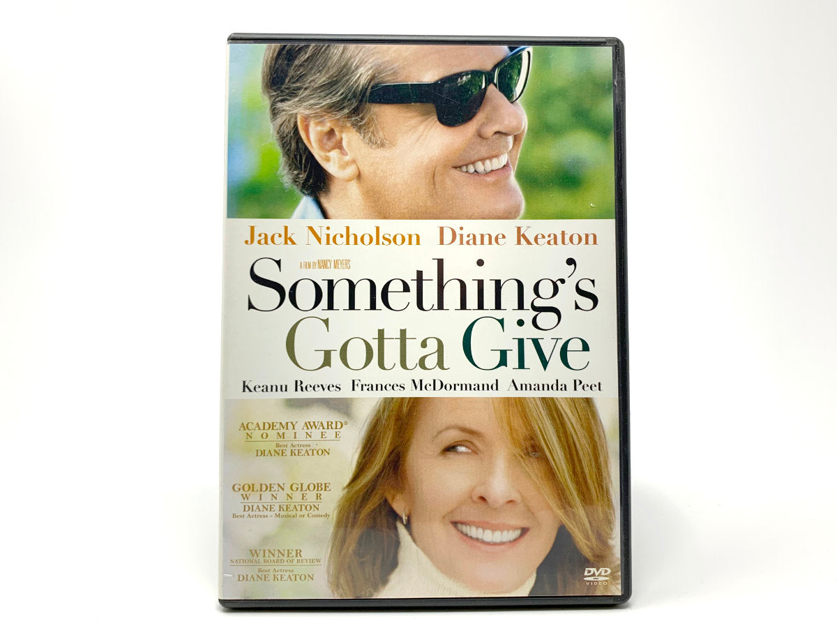 Something's Gotta Give • DVD