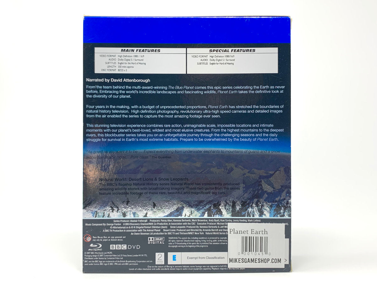 Planet Earth: The Complete Series *Box Set* • Blu-ray & DVD