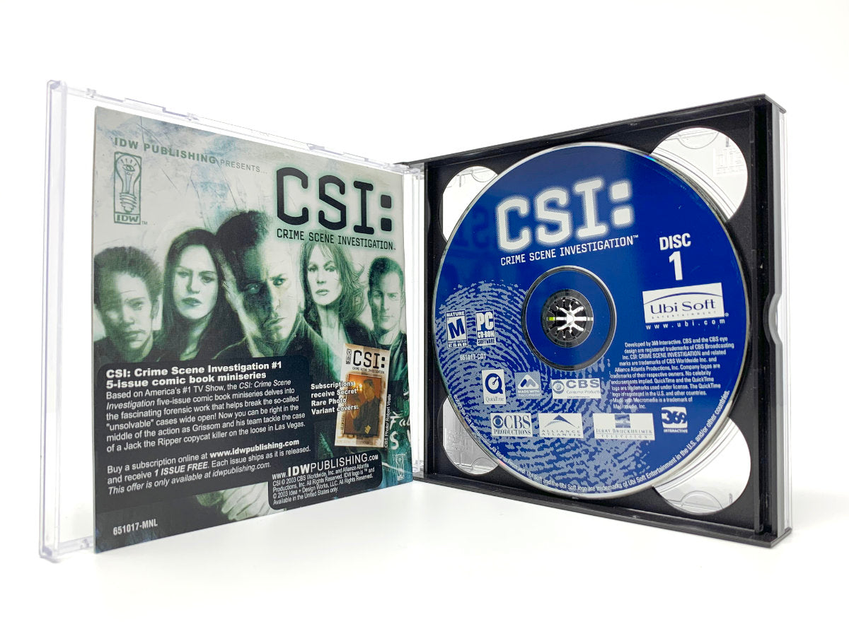 CSI: Crime Scene Investigation *All 3 Discs* • PC (Windows)