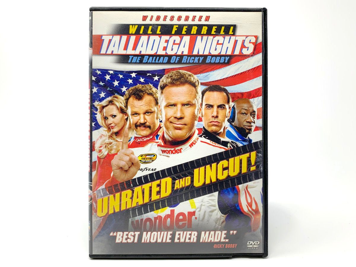 Talladega Nights: The Ballad of Ricky Bobby – Unrated & Uncut • DVD