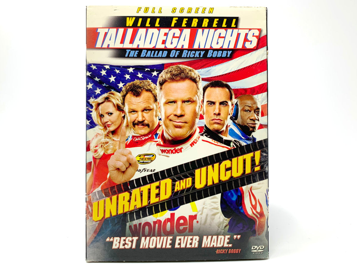 Talladega Nights: The Ballad of Ricky Bobby – Unrated & Uncut • DVD