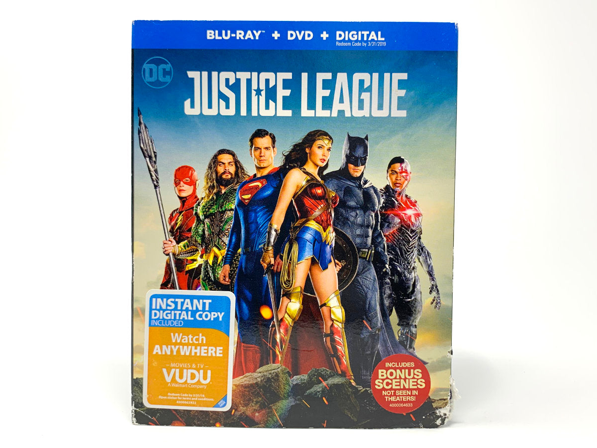 Justice League • Blu-ray & DVD