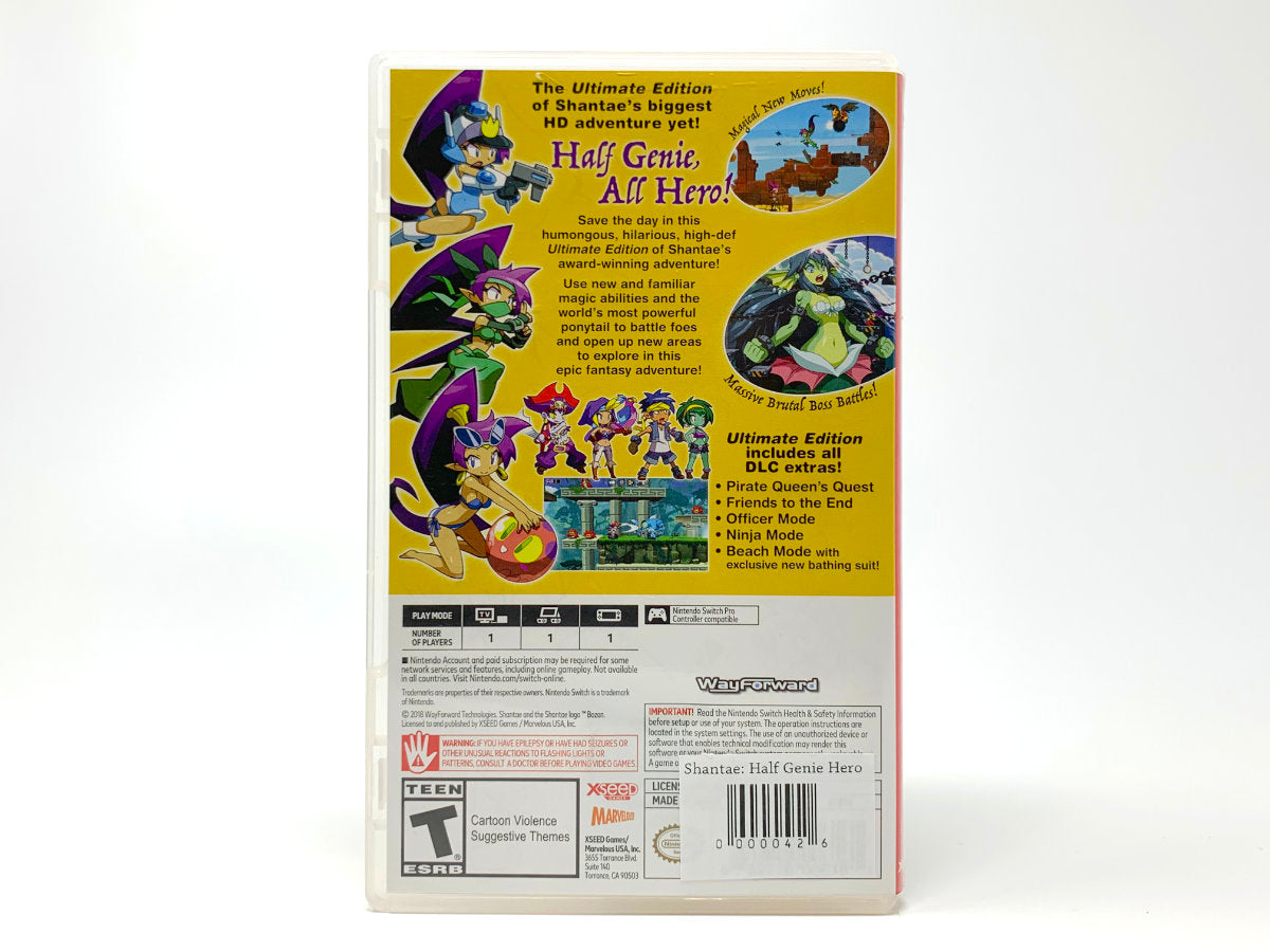 Shantae: Half-Genie Hero – Ultimate Edition • Nintendo Switch