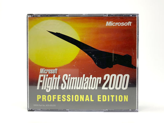 Microsoft Flight Simulator 2000 – Professional Edition *Both Discs* • PC (Windows)