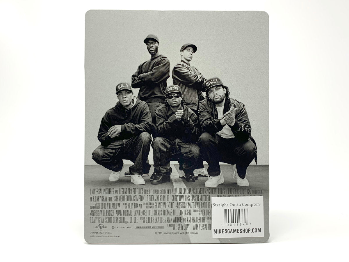 Straight Outta Compton – Director's Cut Limited Edition Steelbook • Blu-ray & DVD