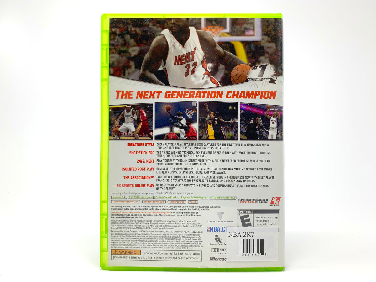 NBA 2K7 • Xbox 360