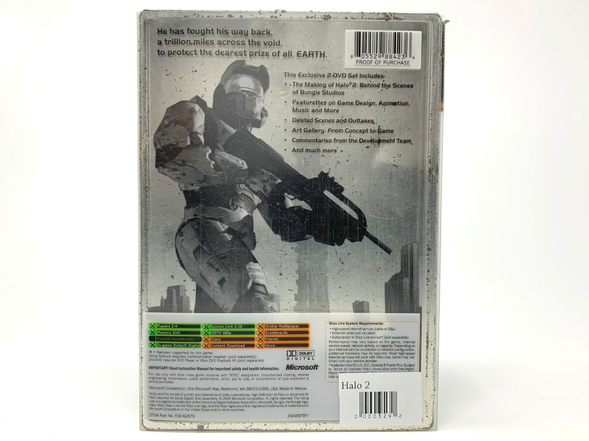 Halo 2 – Limited Collector's Edition Steelbook • Xbox Original